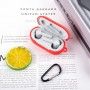 Husa Techsuit - Silicone Case pentru OnePlus Buds Z, Smooth Ultrathin Material - Negru