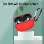 Husa Techsuit - Silicone Case pentru Huawei FreeBuds Pro 2, Smooth Ultrathin Material - Negru