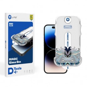 Folie pentru iPhone 15 Pro Max - Lito Magic Glass Box D+ Tools - Clear