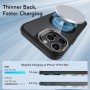 Husa pentru iPhone 15 Pro Max - ESR Classic Hybrid HaloLock Kickstand - Clear Neagra