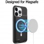 Husa pentru iPhone 15 Pro Max cu Baterie de 8500mAh - Techsuit Power Pro MagSafe - Neagra