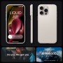 Husa pentru iPhone 15 Pro Max - Spigen Liquid Air - Natural Titanium