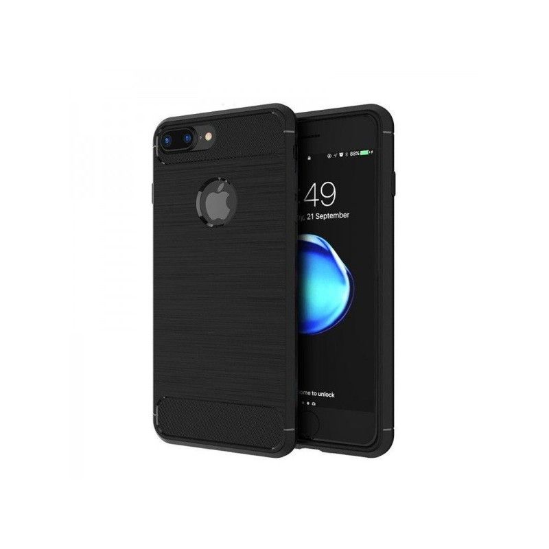Husa Tpu Carbon pentru iPhone 7 / 8 , Neagra  - 1