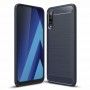 Husa Tpu Carbon pentru Samsung Galaxy A70 , Midnight Blue