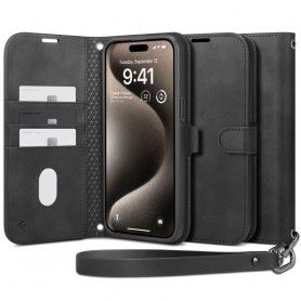 Husa pentru iPhone 15 Pro - Techsuit MagSafe Pro - Neagra