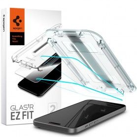 Folie pentru iPhone 15 Plus (set 2) - Spigen Glas.TR EZ FIT - Clear