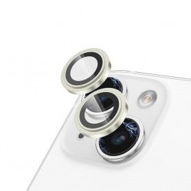 Folie pentru iPhone 15 / 15 Plus - Lito S+ Camera Glass Protector - Galben