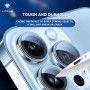 Folie pentru iPhone 15 / 15 Plus - Lito S+ Camera Glass Protector - Roz