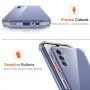 Husa pentru Samsung Galaxy A14 4G / A14 5G - Techsuit Shockproof Clear Silicone - Clear
