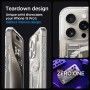 Husa pentru iPhone 15 Pro - Spigen Ultra Hybrid MagSafe Zero One - Natural Titanium
