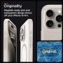 Husa pentru iPhone 15 Pro - Spigen Ultra Hybrid - Frost Natural Titanium