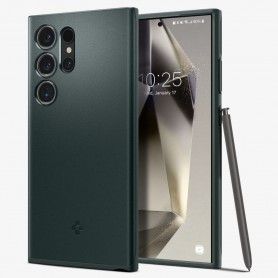Husa pentru Samsung Galaxy S24 Ultra - Spigen Thin Fit - Abyss Verde