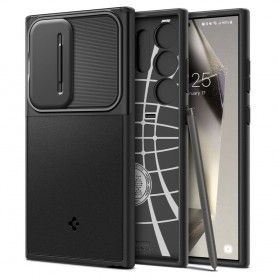 Husa pentru Samsung Galaxy S24 Ultra - Techsuit Magskin Book - Neagra