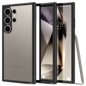 Husa pentru Samsung Galaxy S24 Ultra - Spigen Neo Hybrid - Neagra