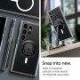 Husa pentru Samsung Galaxy S24 Ultra - Spigen Ultra Hybrid OneTap Ring MagSafe - Clear