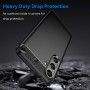 Husa pentru Samsung Galaxy S24 Plus - Techsuit Carbon Silicone - Neagra