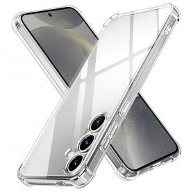 Husa pentru Samsung Galaxy S24 - Techsuit Shockproof Clear Silicone - Clear