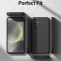 Husa pentru Samsung Galaxy S24 - Ringke Silicone Magnetic - Roz Sand