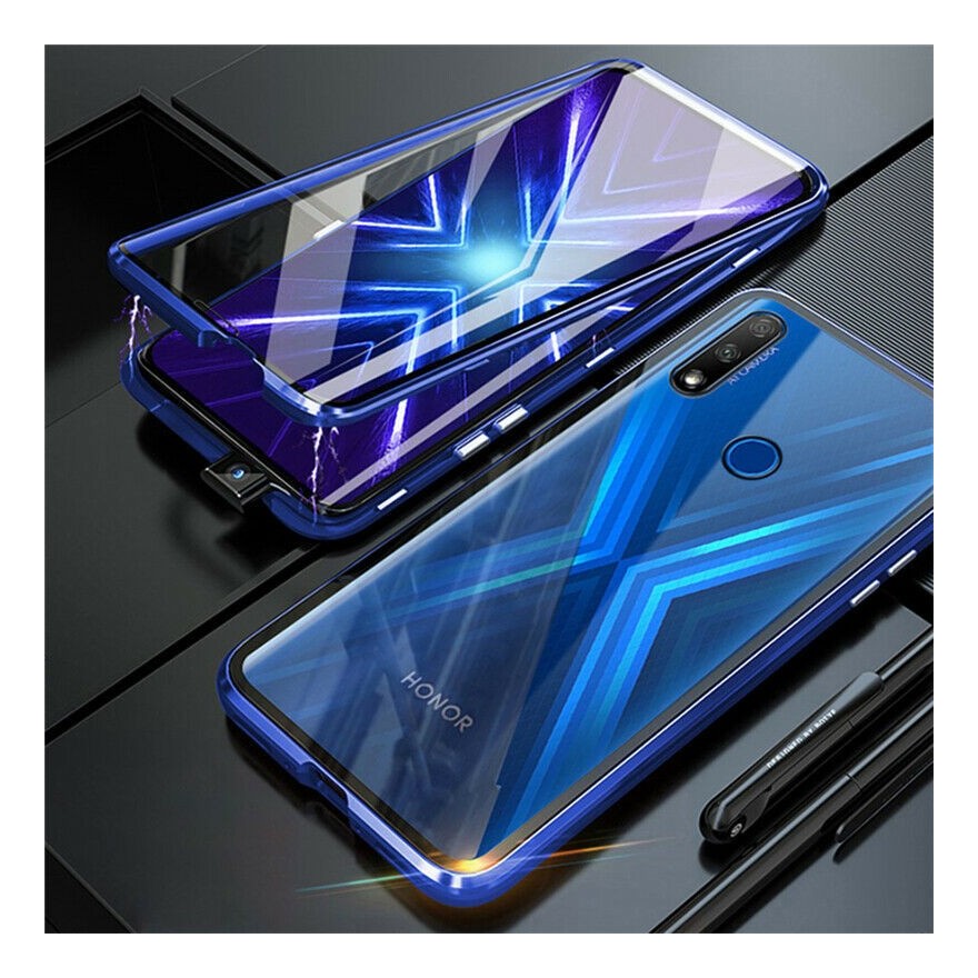 Husa Magnetica 360 cu sticla fata spate, pentru Huawei P Smart Z / Huawei Y9 Prime (2019)  - 2