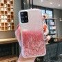 Husa Glitter Lichid pentru Samsung Galaxy S10 Lite / Galaxy A91 , Transparenta cu glitter roz