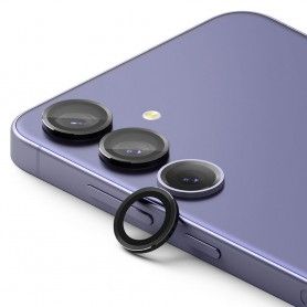 Folie Camera pentru Samsung Galaxy S24 - Techsuit Full Camera Glass - Negru