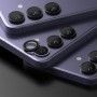 Folie Camera pentru Samsung Galaxy S24 - Ringke Camera Lens Frame Glass - Negru