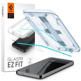 Folie pentru Samsung Galaxy S24 (set 2) - Spigen Glas.tR EZ FIT - Privacy