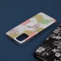 Husa Carcasa Spate pentru Samsung Galaxy A71 - Marble Design, Hexagoane Violet