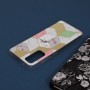 Husa Carcasa Spate pentru Samsung Galaxy S20 FE - Marble Design, Hexagoane Violet