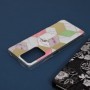 Husa Carcasa Spate pentru Xiaomi 11T / 11T Pro - Marble Design, Hexagoane Violet
