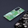 Husa Carcasa Spate pentru Xiaomi 12 - Marble Design, Hexagoane Verzi
