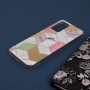 Husa Carcasa Spate pentru Xiaomi Redmi 10 - Marble Design, Hexagoane Violet