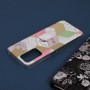 Husa Carcasa Spate pentru Xiaomi Redmi 10 - Marble Design, Hexagoane Violet