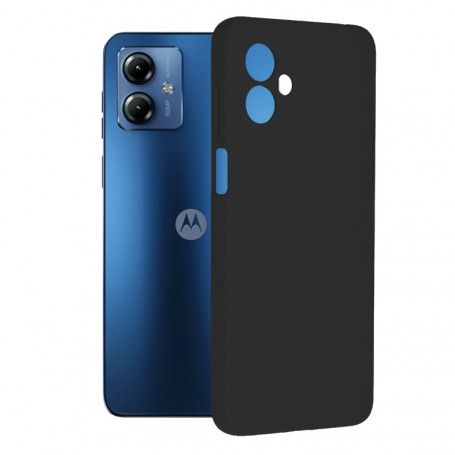 Husa pentru Motorola Moto G14 - Techsuit Soft Edge Silicone - Neagra