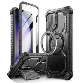 Husa pentru Samsung Galaxy S24 + Folie - I-Blason Armorbox MagSafe - Neagra