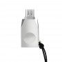Adaptor OTG Micro-USB la USB-A - Hoco (UA10) - Argintiu