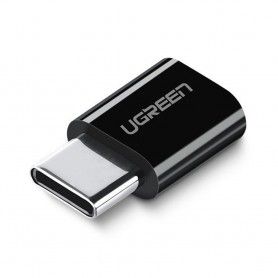 Adaptor OTG Micro-USB la Type-C Q.C. 5V - Ugreen (30391) - Negru