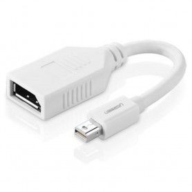 Convertor Mini DisplayPort la DisplayPort 4k@2k, 15cm - Ugreen (10445) - Alb