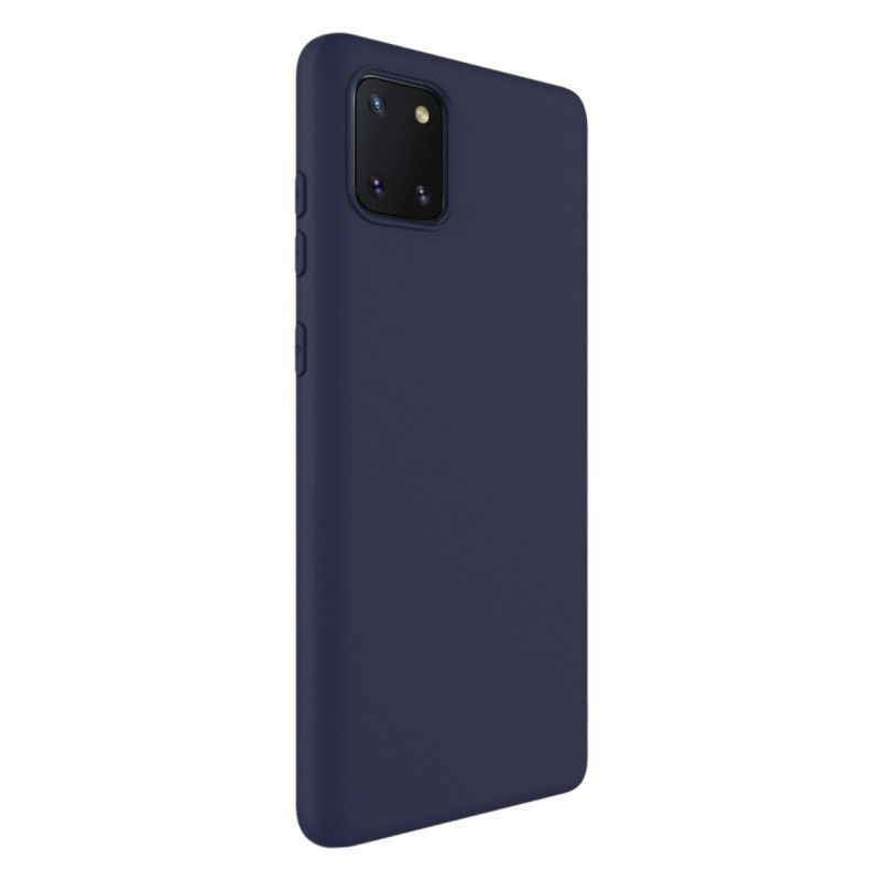 Husa Samsung Galaxy A51 - Imak Soft Silicon , Dark Blue  - 1