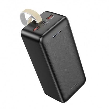 Baterie Externa 2x USB, Type-C, Micro-USB, PD30W, 40000mAh - Hoco Smart (J111C) - Neagra