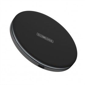Incarcator Wireless Inductie Pad pentru Telefon Qi 10W Ultra Subtire Dudao Stylish, Negru