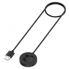 Incarcator wireless pentru Xiaomi Watch S1 Pro, USB, 4W - Techsuit (TXC6) - Negru