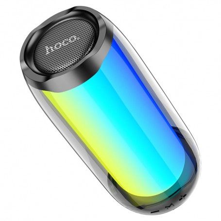 Boxa Portabila LED, Bluetooth 5.0, 10W - Hoco (HC8 Pulsating) - Negru