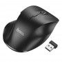 Mouse Fara Fir 2.4G, 1600 DPI - Hoco Mystic (GM24) - Negru