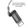 Adaptor OTG Lightning la Micro-USB 480Mbps - Yesido (GS05) - Negru