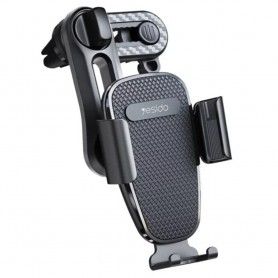 Usams - Car Holder (US-ZJ076) - Universal Magnetic MagSafe Phone Grip for Center Console - Negru