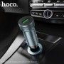 Incarcator de Smartphone pentru Masina Fast Charging, 18W - Hoco (Z49A) - Metal Gray