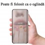 Husa Telefon Samsung Galaxy A20e - Flip Mirror Stand Clear View