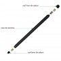 Stylus pen universal - Techsuit (JC01) - Rosu