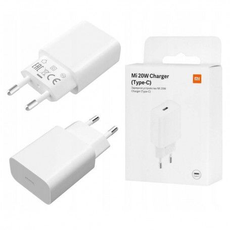 Incarcator priza USB-C, 3A, 20W - Xiaomi (AD201EU) - Alb (Blister Packing)